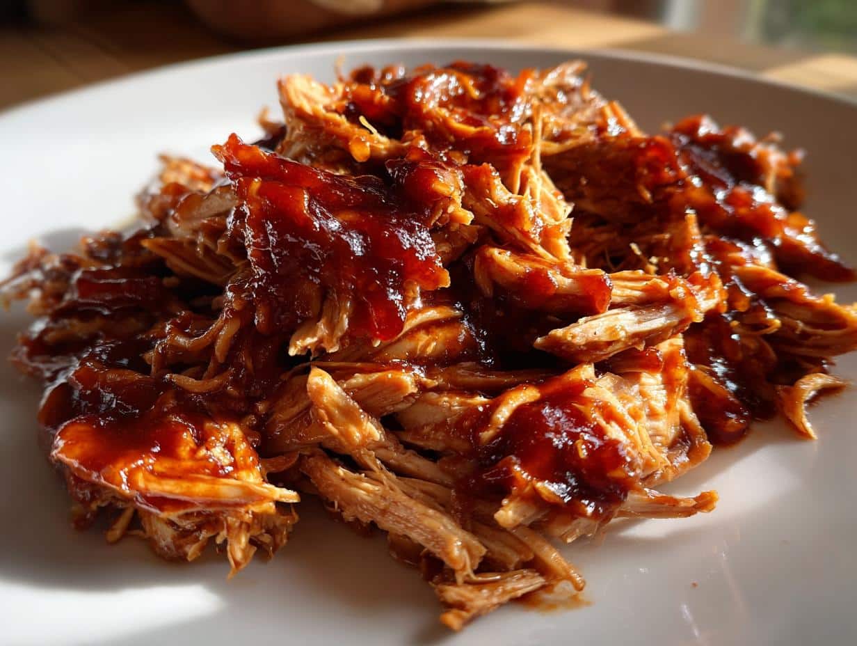 Sugar-Free Crockpot BBQ Chicken