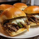 Super Bowl Cheesesteak Sliders